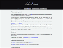 Tablet Screenshot of julien.isonoe.net