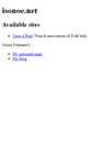 Mobile Screenshot of isonoe.net